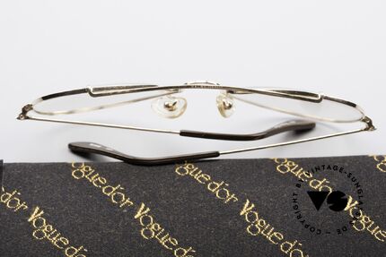 Bausch & Lomb 422 80er Gold Filled Brille, ungetragen (wie alle unsere vintage Doublé-Brillen), Passend für Herren