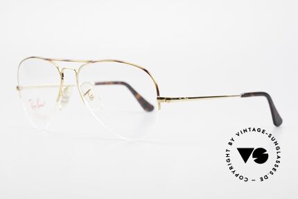 Ray Ban Aviator 80er Nylor Fassung Tortuga, edle Tortuga-Version mit Schildpatt-Lackierung, Passend für Herren und Damen
