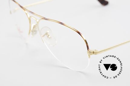 Ray Ban Aviator 80er Nylor Fassung Tortuga, beste Verarbeitung von B&L (U.S.A); Gr. 57-15, Passend für Herren und Damen