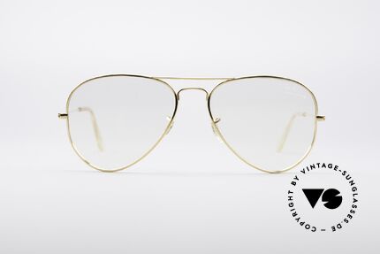 Ray Ban Aviator B&L Brillenfassung, wirklich seltene Ausführung für optische Gläser, Passend für Herren