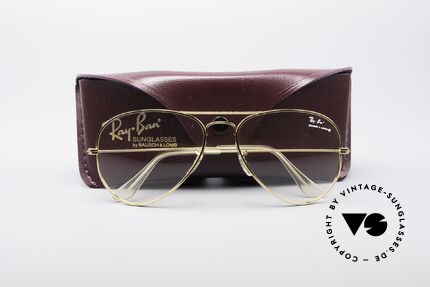 Ray Ban Aviator B&L Brillenfassung, gewohnte Top-Verarbeitung von Bausch&Lomb, Passend für Herren