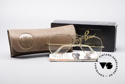 Ray Ban Aviator B&L USA LIC Fassung, gewohnte Top-Verarbeitung von Bausch&Lomb, Passend für Herren
