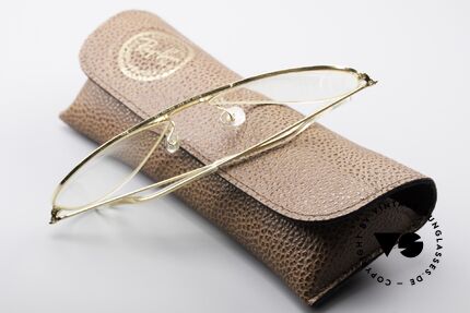 Ray Ban Aviator B&L USA LIC Fassung, ungetragen (wie alle unsere 80er vintage Brillen), Passend für Herren