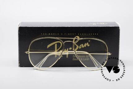 Ray Ban Aviator B&L USA LIC Fassung, KEINE RETROBRILLE; sondern ein altes Original, Passend für Herren
