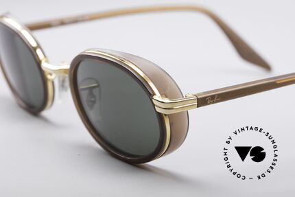 Ray Ban Sidestreet Combo Oval Bausch & Lomb Sonnenbrille, mit legendären B&L G15 Mineralgläsern (100% UV), Passend für Herren und Damen