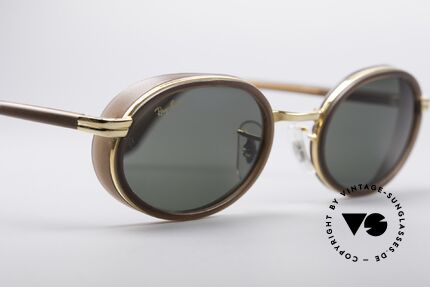 Ray Ban Sidestreet Combo Oval Bausch & Lomb Sonnenbrille, ungetragen (wie alle unsere vintage USA Ray-Bans), Passend für Herren und Damen