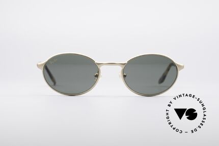 Ray Ban Highstreet Metal Oval Brille, ovale Ray-Ban Unisex-Sonnenbrille von 1996/1997, Passend für Herren und Damen