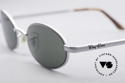 Ray Ban Sidestreet Metal 2 Oval Brille, mit legendären B&L G15 Mineralgläsern (100% UV), Passend für Herren und Damen