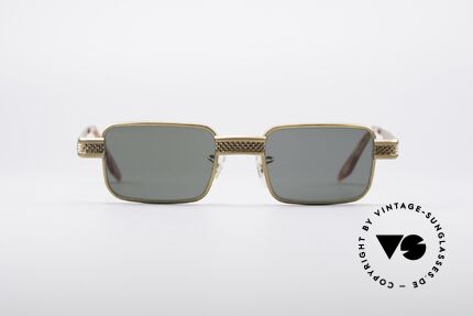 Ray Ban Undercurrent Metal Gold Rectangle, enorm massive vintage Ray-Ban (wie aus einem Guss), Passend für Herren und Damen