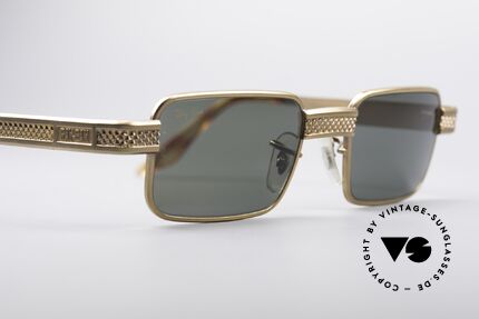 Ray Ban Undercurrent Metal Gold Rectangle, ungetragen, wie alle unsere alten USA B&L RAY-BANS, Passend für Herren und Damen