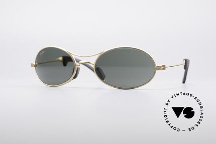 Ray Ban Orbs 9 Base Oval Oval B&L USA Sport Brille Details