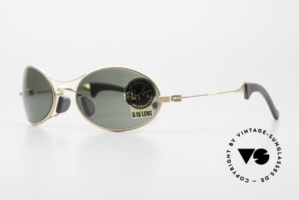 Ray Ban Orbs 9 Base Oval Oval B&L USA Sport Brille, eines der letzten Ray Ban Modelle von Bausch&Lomb, Passend für Herren