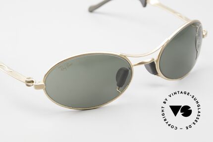 Ray Ban Orbs 9 Base Oval Oval B&L USA Sport Brille, Bausch&Lomb B&L Mineral-Gläser; 100% UV Schutz, Passend für Herren