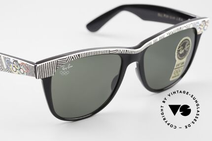 Ray Ban Wayfarer II Sammler Sonnenbrille Sport, KEINE retro Sonnenbrille; ein altes vintage ORIGINAL, Passend für Herren und Damen