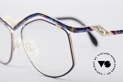 Cazal 249 Pop Art Design Titanium, ungetragen (wie alle unsere vintage Titanbrillen), Passend für Damen