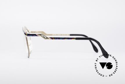 Cazal 249 Pop Art Design Titanium, Keine Retrobrille; sondern ein altes Designerstück, Passend für Damen