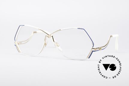Cazal 226 West Germany Vintage Brille, außergewöhnliche, fünfeckige CAZAL Designerbrille, Passend für Damen