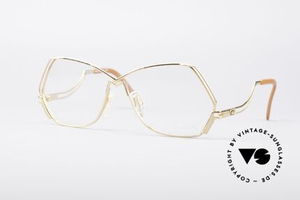 Cazal 226 Außergewöhnliche Vintage Brille, außergewöhnliche, fünfeckige CAZAL Designerbrille, Passend für Damen