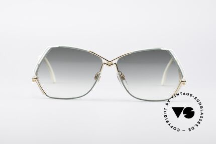 Cazal 226 Außergewöhnliche Sonnenbrille, zauberhafte Creation von CAri ZALloni (Mr. CAZAL), Passend für Damen