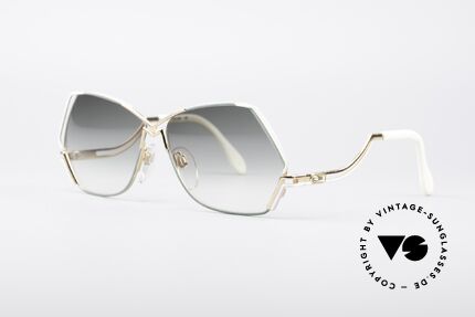 Cazal 226 Außergewöhnliche Sonnenbrille, edles, perfekt abgestimmtes Farbkonzept; Hingucker!, Passend für Damen