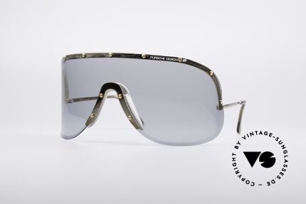 Porsche 5620 Yoko Ono Sonnenbrille Gold, vintage Porsche Carrera Designersonnenbrille der 1980er, Passend für Herren und Damen