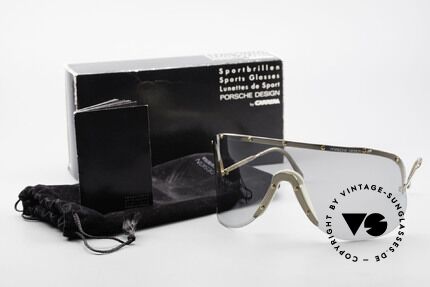 Porsche 5620 Yoko Ono Sonnenbrille Gold, inzwischen von diversen Promis (Madonna, etc) getragen, Passend für Herren und Damen