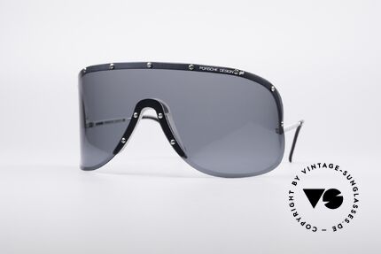 Porsche 5620 Yoko Ono Sonnenbrille Silber Details