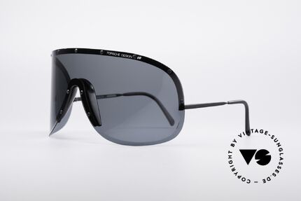 Porsche 5620 Yoko Ono Sonnenbrille 80er, getragen von Yoko Ono ("Rolling Stone" Magazin, 1981), Passend für Herren und Damen