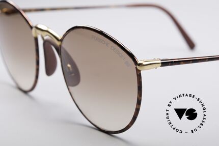 Porsche 5638 Echt 90er Vintage Brille, Top-Qualität und Sonnengläser mit 100% UV Schutz, Passend für Herren und Damen