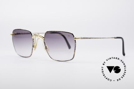 Porsche 5641 Eckige 90er Vintage Brille, tolle Designer-Fassung in sehr interessantem Muster, Passend für Herren