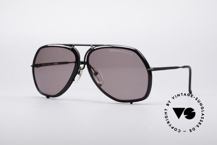 Porsche 5637 Original 80er No Retro Brille, sportliche, originelle PORSCHE CARRERA Sonnenbrille, Passend für Herren