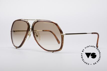 Porsche 5637 80er XL Designerbrille, eine echte Alternative zur klassischen "Aviator-Brille", Passend für Herren