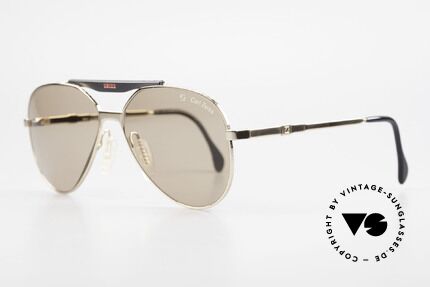 Zeiss 9931 Premium Vintage Sonnenbrille, herausragende ZEISS Mineralgläser (voll entspiegelt), Passend für Herren