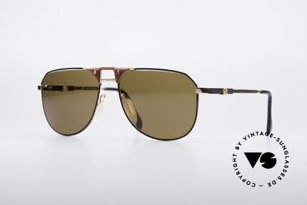Zeiss 9928 Einstellbare Bügellänge, enorm hochwertige vintage Sonnenbrille von ZEISS, Passend für Herren