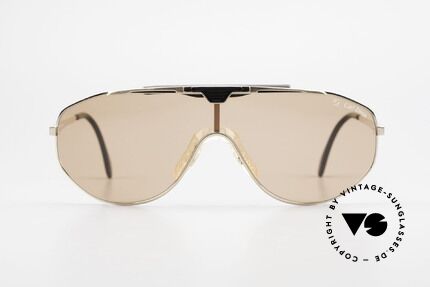 Zeiss 9937 Panorama Sonnenbrille 90er, nur eine große Scheibe für optimale Rundumsicht, Passend für Herren