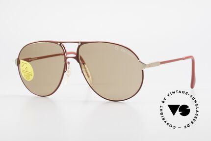 Zeiss 9289 Umbral Qualität Sonnenbrille, herausragende 1980er Jahre vintage Brille von Zeiss, Passend für Herren