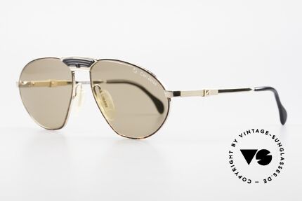 Zeiss 9927 Echte 80er Top Qualität Brille, entspiegelte Mineralgläser sowie verstellbare Bügel, Passend für Herren