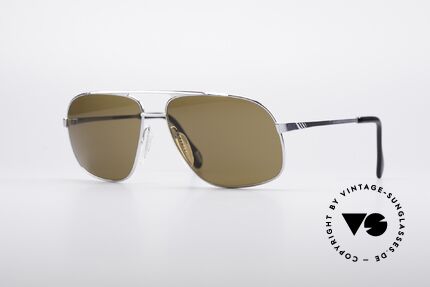 Zeiss 9263 Grosse 80er Herrenbrille, monumentale ZEISS vintage Sonnenbrille von 1980, Passend für Herren