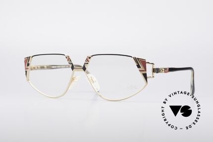 Cazal 238 90er Cateye Damenbrille, interessante vintage Cazal Brille aus den 90er Jahren, Passend für Damen