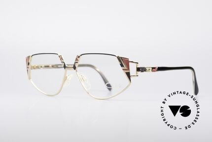 Cazal 238 90er Cateye Damenbrille, großartige Farb-, Form- und Materialkombinationen, Passend für Damen