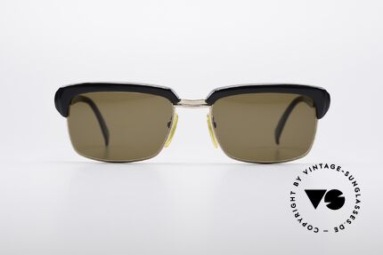 Metzler TR 70er Jahre Golddoublé Brille, Echt-Golddoublé Fassung im 1/20 10k Mischverhältnis, Passend für Herren