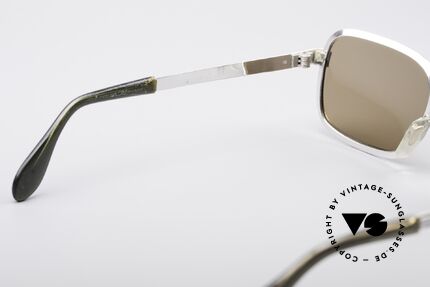 Metzler AB 60er Jahre Golddoublé Brille, professionell aufgearbeitet mit neuen Sonnengläsern, Passend für Herren