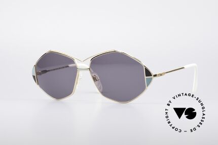 Cazal 233 80er Vintage West Germany, außergewöhnliche Cazal Sonnenbrille von 1989, Passend für Damen