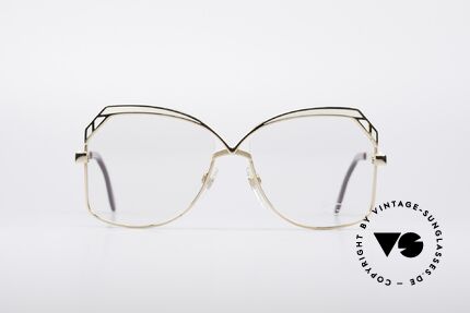 Cazal 219 Echt 80er Vintage Brille, eines der frühen Modelle von CAri ZALloni, Passend für Damen