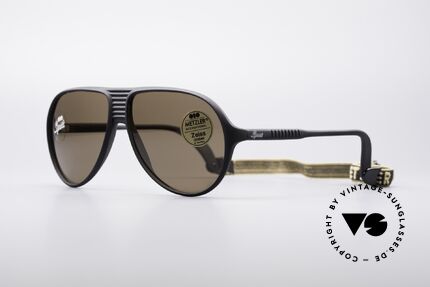Metzler 0153 80er Sportsonnenbrille, zudem ZEISS Umbral Mineralgläser (100% UV Schutz), Passend für Herren