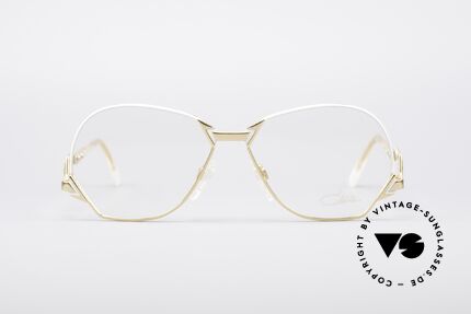 Cazal 239 Echt Vintage No Retro Brille, zauberhaft geschwungene Bügel und Rahmenform, Passend für Damen