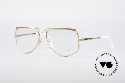 Cazal 227 Echt 80er Vintage Brille, tolle Damen-Designerbrille von Cari Zalloni (CAZAL), Passend für Damen
