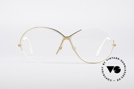 Cazal 228 80er Vintage Damenbrille, kunstvoll geschwungener Rahmen in Top-Qualität, Passend für Damen