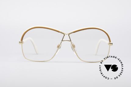 Cazal 223 Echt 80er Vintage Brille, eines der frühen Modelle von CAri ZALloni, Passend für Damen