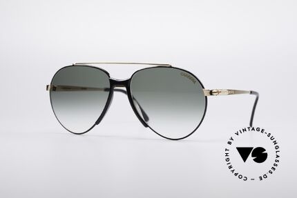 Boeing 5734 80er High Tech Pilotenbrille, 'The Boeing Collection by Carrera' in S-Größe 56/15, Passend für Herren und Damen